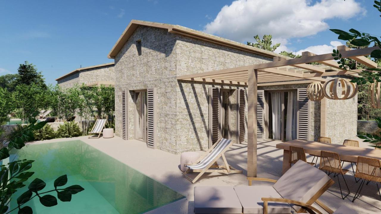 Papadria Villas - Modern Luxury Villas Near Kathisma Beach Tsoukaládhes Extérieur photo